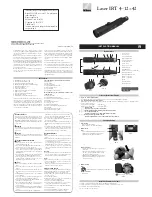 Preview for 1 page of Nikon Laser IRT Instruction Manual