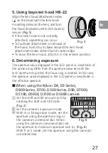 Preview for 27 page of Nikon PC-E Micro NIKKOR 85mm f/2.8D User Manual