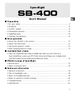 Preview for 3 page of Nikon SB-400 User Manual