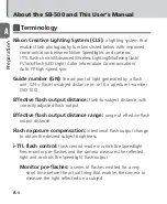 Preview for 6 page of Nikon SB-500 User Manual