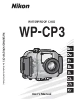 Nikon WP-CP3 User Manual preview