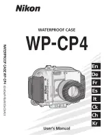 Nikon WP-CP4 User Manual preview