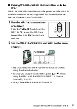 Preview for 37 page of Nikon WR-T10 Reference Manual