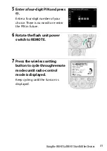 Preview for 47 page of Nikon WR-T10 Reference Manual