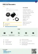 Preview for 1 page of Nikrans MA-600FG Quick Start Manual