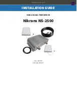 Nikrans NS-2500 Installation Manual preview