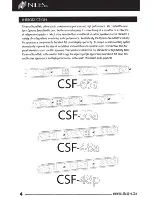 Preview for 4 page of Niles Cynema Soundfield CSF48A Installation Manual