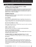 Preview for 5 page of Niles Cynema Soundfield CSF48A Installation Manual