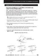 Preview for 19 page of Niles Cynema Soundfield CSF48A Installation Manual