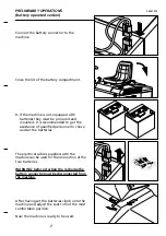 Preview for 10 page of Nilfisk-Advance 9082317010 Operator'S Manual