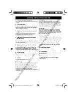 Preview for 13 page of Nilfisk-Advance Adgility XPB Instructions For Use Manual