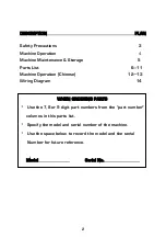 Preview for 2 page of Nilfisk-Advance B1500DC Instructions For Use Manual