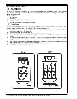 Preview for 34 page of Nilfisk-Advance BA 750 Instructions For Use Manual