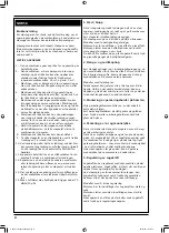 Preview for 8 page of Nilfisk-Advance Compact Instructions For Use Manual