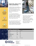 Preview for 2 page of Nilfisk-Advance Dry Vacuum Cleaner Specifications