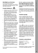 Preview for 23 page of Nilfisk-Advance GD 111 Instructions For Use Manual