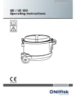 Nilfisk-Advance GD/UZ 930 Operating Instructions Manual preview