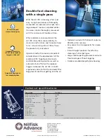 Preview for 2 page of Nilfisk-Advance GU 700 A Specification Sheet