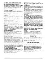 Preview for 13 page of Nilfisk-Advance GW 210 Instructions For Use Manual