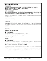 Preview for 4 page of Nilfisk-Advance Hydro-Retriever 2800 BR700 Service Manual