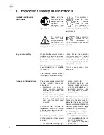 Preview for 4 page of Nilfisk-Advance IVB 3-H Operating Instructions Manual