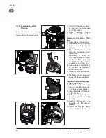 Preview for 26 page of Nilfisk-Advance IVB 963-2M ED XC Operating Instructions Manual