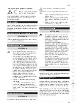 Preview for 63 page of Nilfisk-Advance Multi 20 User Manual