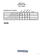 Preview for 9 page of Nilfisk-Advance MX 307 H Information & Operating Instructions