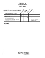 Preview for 27 page of Nilfisk-Advance MX 307 H Information & Operating Instructions