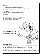 Preview for 21 page of Nilfisk-Advance Retriever 4000B Instructions For Use Manual