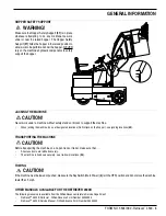 Preview for 6 page of Nilfisk-Advance Retriever 4600 Operator'S Manual