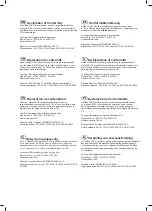 Preview for 3 page of Nilfisk-Advance S105 Series Directions For Use Manual