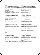 Preview for 4 page of Nilfisk-Advance S105 Series Directions For Use Manual