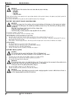 Preview for 52 page of Nilfisk-Advance SC351 User Manual