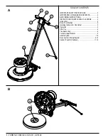 Preview for 2 page of Nilfisk-Advance SD 4317 Operator'S Manual And Parts List