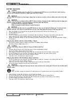 Preview for 72 page of Nilfisk-Advance SR 1100S B LSB* User Manual