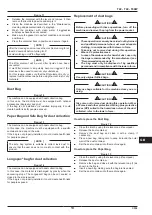 Preview for 33 page of Nilfisk-Advance T22 Instructions For Use Manual