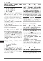 Preview for 50 page of Nilfisk-Advance T22 Instructions For Use Manual