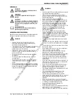 Preview for 5 page of Nilfisk-Advance Terra 3700B 908 4203 010 Instructions For Use Manual