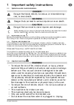 Preview for 5 page of Nilfisk-Advance UZ 964 Instructions For Use Manual