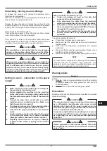 Preview for 29 page of Nilfisk-Advance VHS 110 Z22 EXA Instruction Manual