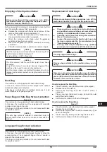 Preview for 35 page of Nilfisk-Advance VHS 110 Z22 EXA Instruction Manual