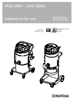 Preview for 1 page of Nilfisk-Advance VHS120N1 Instructions For Use Manual