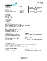 Preview for 4 page of NINCOAIR NH90045 180 SWIFT G Handbook