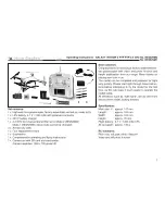 Preview for 7 page of Nine Eagles Galaxy Visitor 3 NE2529M1 Operating Instructions Manual