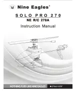 Nine Eagles Solo Pro 270 NE R/C 270A Instruction Manual preview