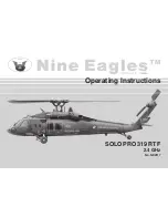 Nine Eagles SOLO PRO 319 RTF Operating Instructions Manual preview