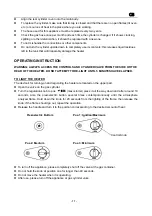 Preview for 18 page of Ningbo Innopower Hengda Metal Products H5202 Instruction Manual