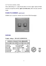 Preview for 6 page of Ninglu SR362 Operating & Installation Manual