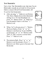 Preview for 36 page of NIPRO Diagnostics TRUE METRIX Owner'S Booklet